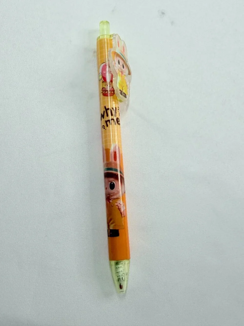 3pc Monster Bubu Character Gel Pen Set 0.5mm Black Ink Cute Stationery Pens